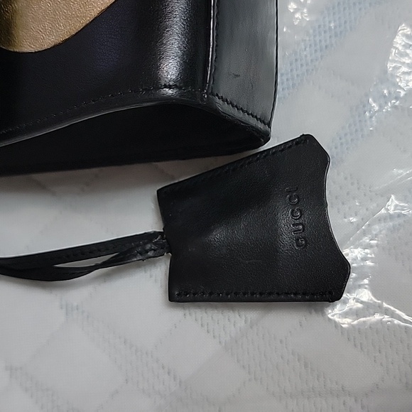 GUCCI Tricolor GG Supreme Canvas And Leather Medium Padlock Shoulder Bag - Picture 3 of 16